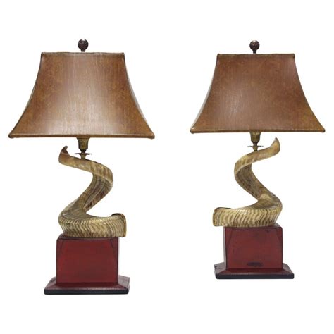 Vintage Paolo Gucci Table Lamps .